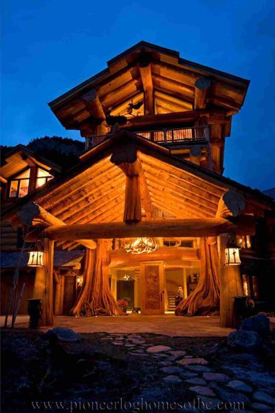 木结构别墅欣赏十2696 帖子ID:2034-木图网-木结构之家 www.woodpic.cn