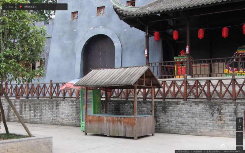 贵州省铜仁市锦江河畔大明边城景区售货亭4767 帖子ID:2079-木图网-木结构之家 www.woodpic.cn