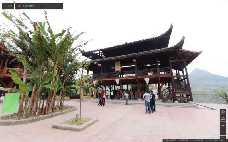 贵州省铜仁市锦江河畔大明边城景区木结构房屋4392 帖子ID:2080-木图网-木结构之家 www.woodpic.cn