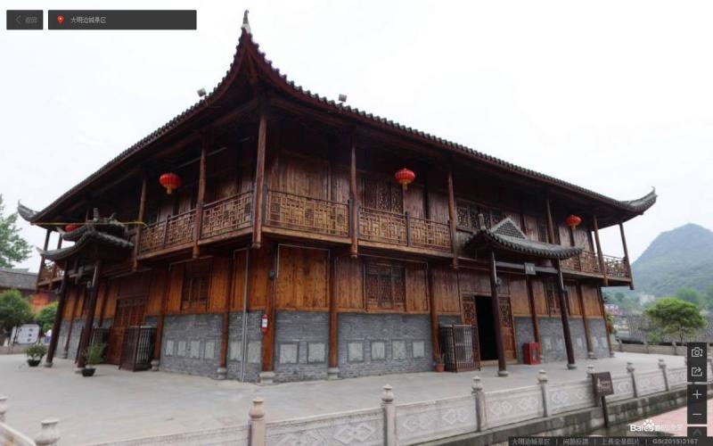 贵州省铜仁市锦江河畔大明边城景区木结构房屋2486 帖子ID:2080-木图网-木结构之家 www.woodpic.cn