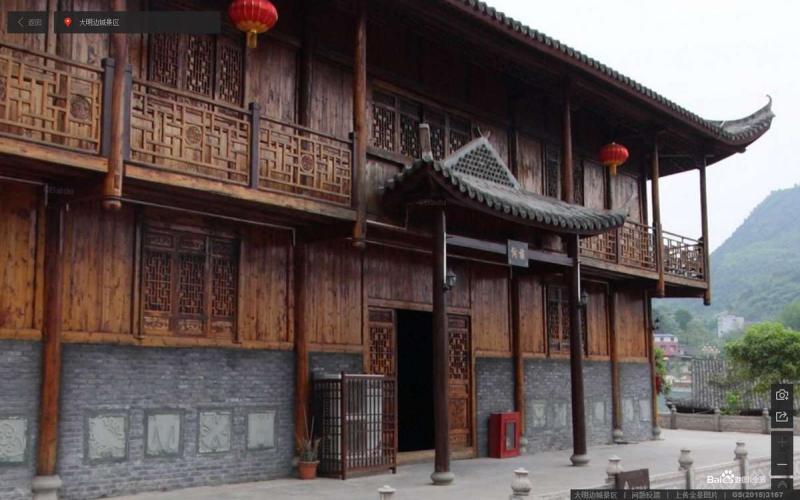 贵州省铜仁市锦江河畔大明边城景区木结构房屋8609 帖子ID:2080-木图网-木结构之家 www.woodpic.cn