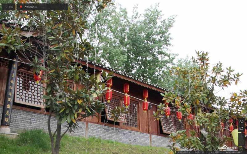贵州省铜仁市锦江河畔大明边城景区木结构房屋5624 帖子ID:2080-木图网-木结构之家 www.woodpic.cn