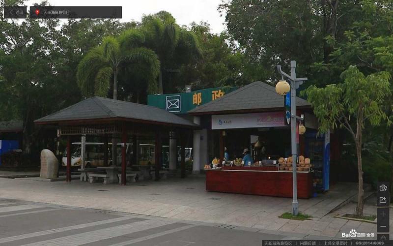 海南省三亚市天涯海角游览区防腐木售货亭7210 帖子ID:2084-木图网-木结构之家 www.woodpic.cn
