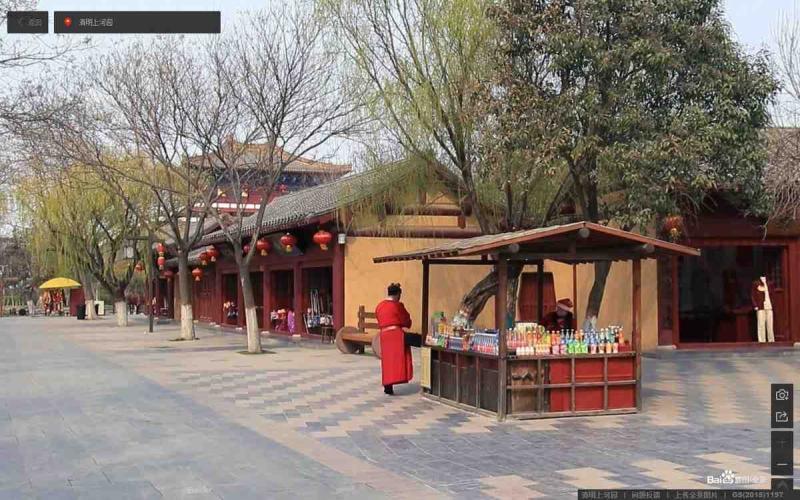 河南省开封市清明上河图售货亭8140 帖子ID:2109-木图网-木结构之家 www.woodpic.cn