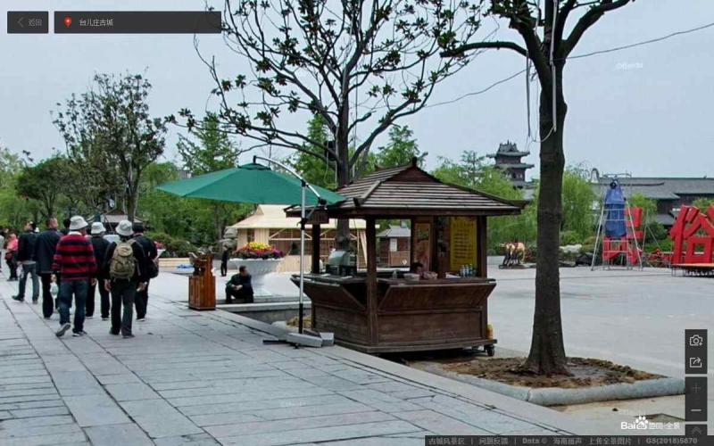 山东省枣庄市台儿庄古城景区售货亭8418 帖子ID:2121-木图网-木结构之家 www.woodpic.cn