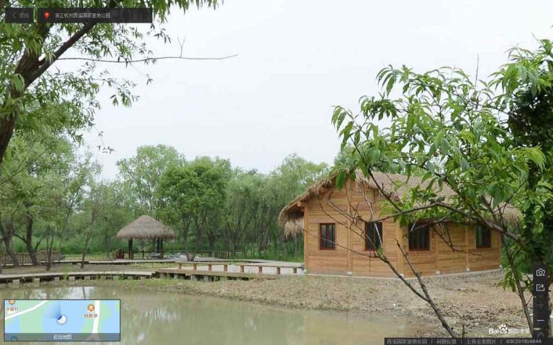 浙江杭州西溪国家湿地公园小木屋5569 帖子ID:2136-木图网-木结构之家 www.woodpic.cn