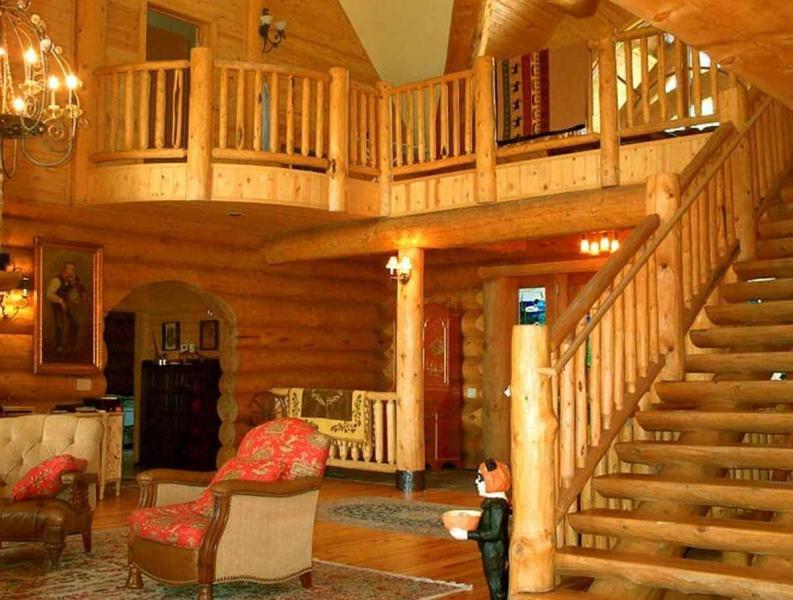 木别墅客厅欣赏一2461 帖子ID:1996-木图网-木结构之家 www.woodpic.cn