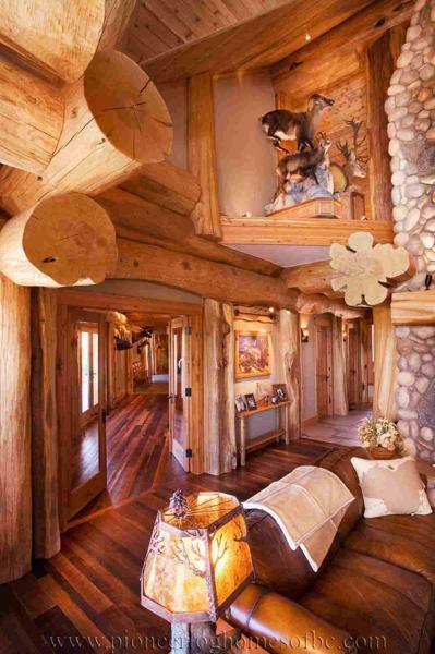 木别墅客厅欣赏二70 帖子ID:1997-木图网-木结构之家 www.woodpic.cn