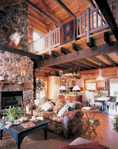 木别墅客厅欣赏四7669 帖子ID:1999-木图网-木结构之家 www.woodpic.cn