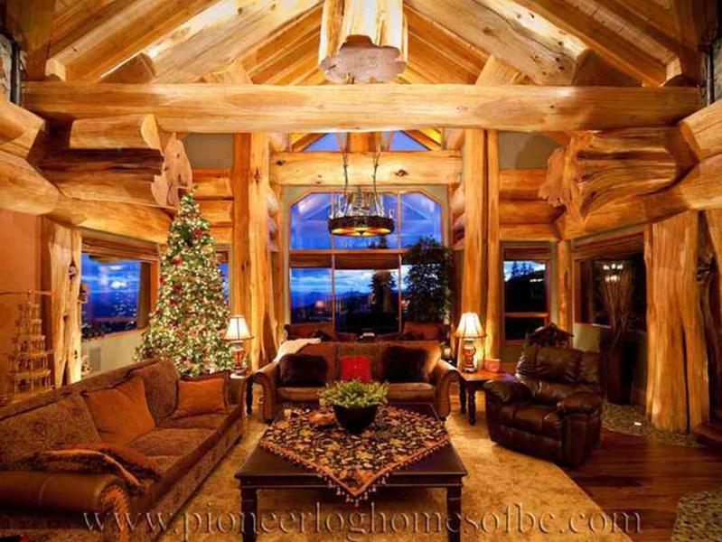 木别墅客厅欣赏十一8809 帖子ID:2006-木图网-木结构之家 www.woodpic.cn