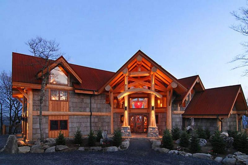 木结构别墅欣赏三1323 帖子ID:2029-木图网-木结构之家 www.woodpic.cn