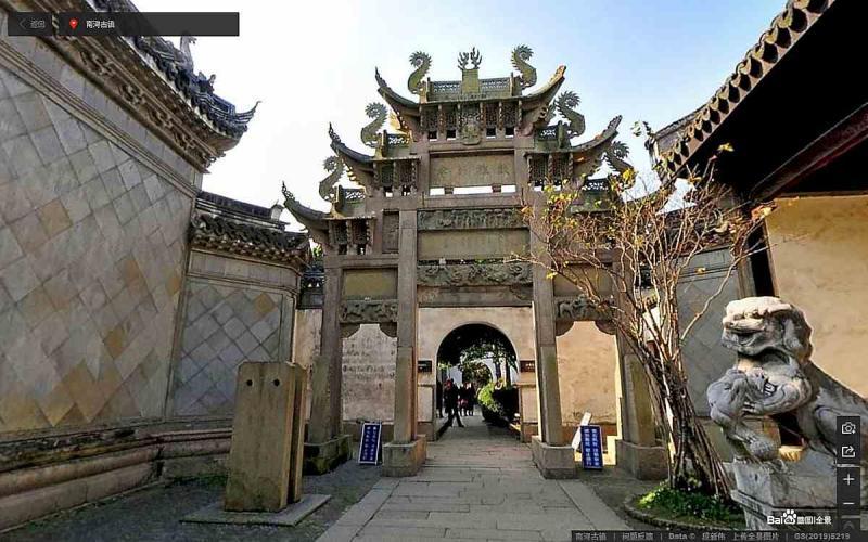 浙江省湖州市南浔古镇牌坊7077 帖子ID:2223-木图网-木结构之家 www.woodpic.cn
