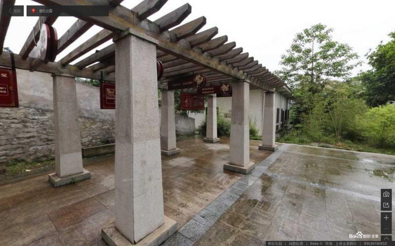 贵州省铜仁市世纪公园户外廊架8978 帖子ID:2240-木图网-木结构之家 www.woodpic.cn