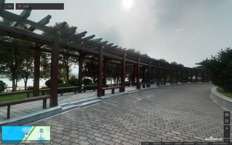 江苏省徐州市云龙湖景区防腐木花架1871 帖子ID:2245-木图网-木结构之家 www.woodpic.cn