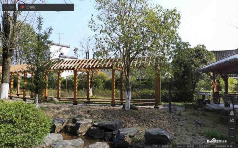 江西省上饶市婺源江湾景区景观花架8014 帖子ID:2246-木图网-木结构之家 www.woodpic.cn