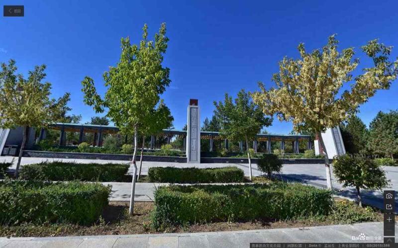 内蒙古二连浩特市奥林匹克文化公园钢木廊架7729 帖子ID:2248-木图网-木结构之家 www.woodpic.cn