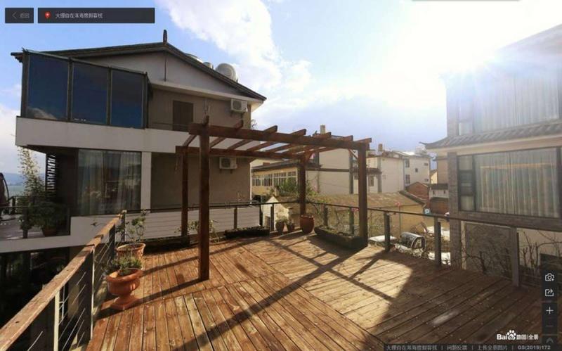 云南省大理市大理自在洱海度假客栈户外花架6097 帖子ID:2257-木图网-木结构之家 www.woodpic.cn