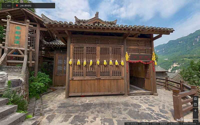 湖北省宜昌市三峡人家风景区古建8665 帖子ID:2180-木图网-木结构之家 www.woodpic.cn