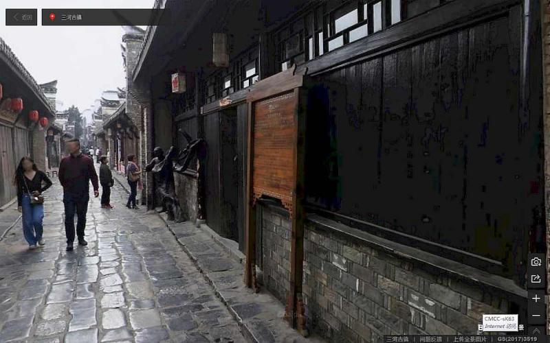 安徽省合肥市三河古镇景区标示牌8227 帖子ID:2338-木图网-木结构之家 www.woodpic.cn