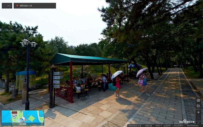 北京市海淀区圆明园景区指示牌917 帖子ID:2347-木图网-木结构之家 www.woodpic.cn