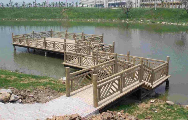 防腐木平台欣赏二七8627 帖子ID:2399-木图网-木结构之家 www.woodpic.cn