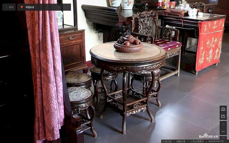 山西省晋中市平遥古城景区浑漆斋大院明清家具920 帖子ID:2280-木图网-木结构之家 www.woodpic.cn