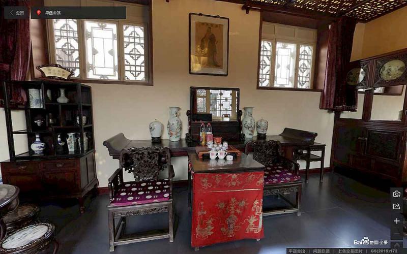 山西省晋中市平遥古城景区浑漆斋大院明清家具166 帖子ID:2280-木图网-木结构之家 www.woodpic.cn