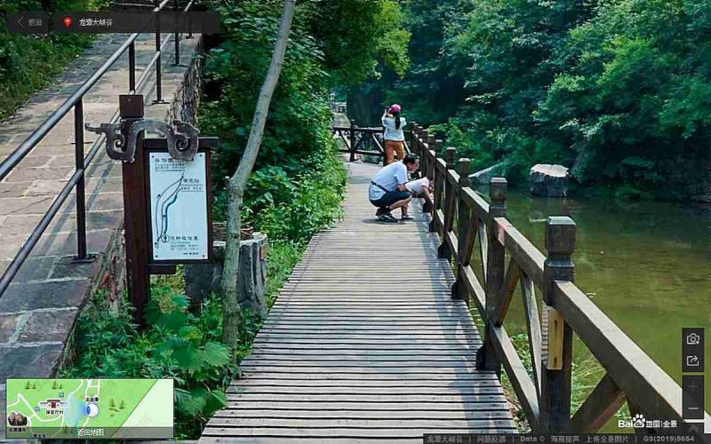 河南省洛阳市龙潭大峡谷景区木栈道1653 帖子ID:2302-木图网-木结构之家 www.woodpic.cn