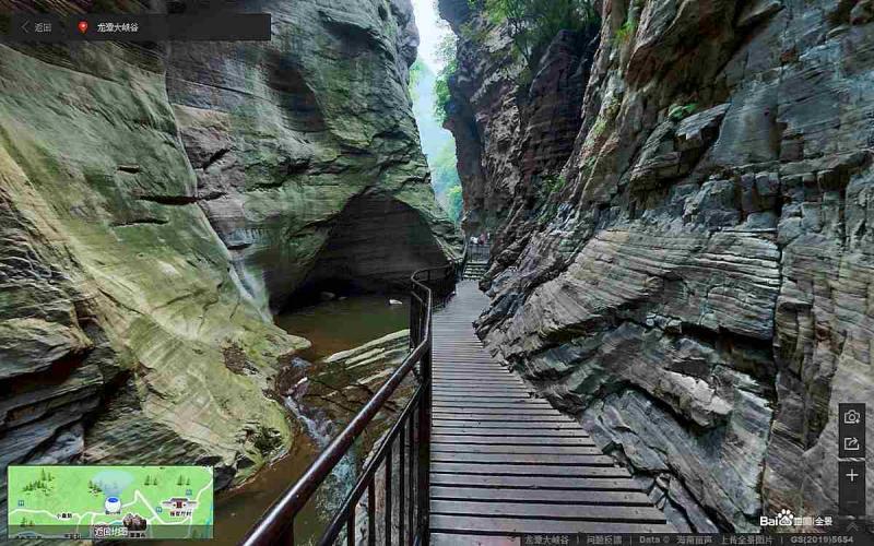 河南省洛阳市龙潭大峡谷景区木栈道5504 帖子ID:2302-木图网-木结构之家 www.woodpic.cn