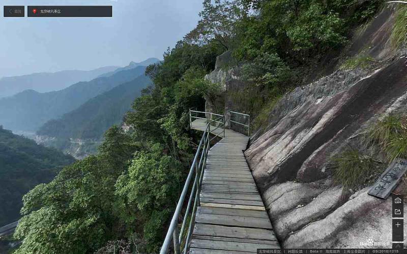 浙江省台州市天台县龙穿峡景区木栈道4685 帖子ID:2305-木图网-木结构之家 www.woodpic.cn