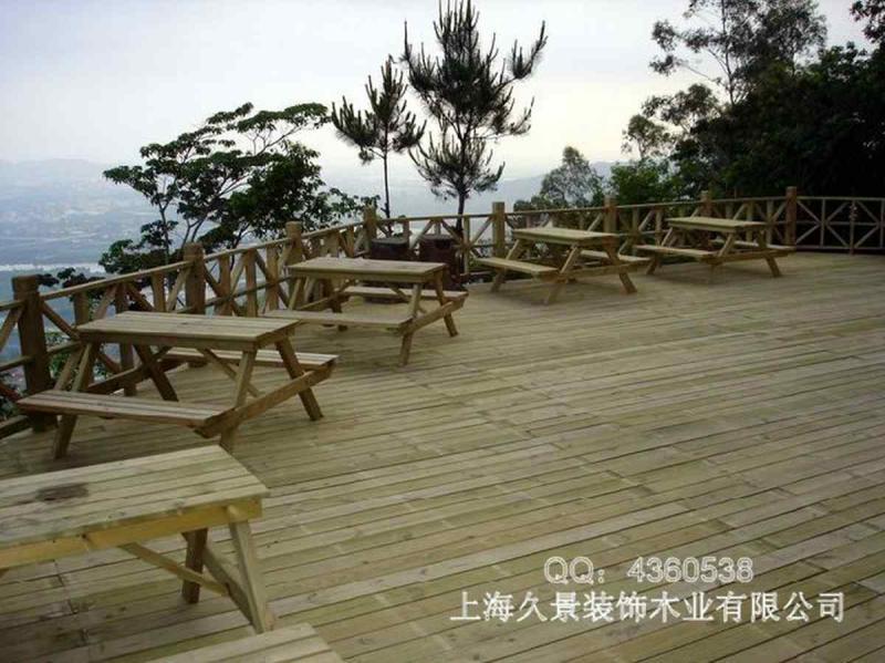 防腐木户外家具欣赏三九3642 帖子ID:2488-木图网-木结构之家 www.woodpic.cn