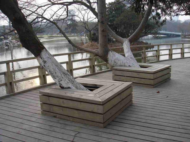 防腐木树池欣赏二361 帖子ID:2519-木图网-木结构之家 www.woodpic.cn