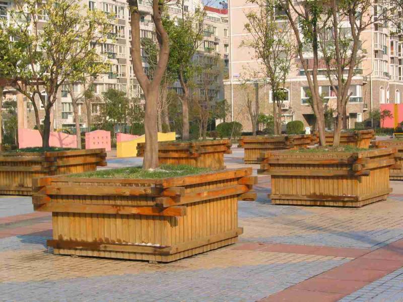 防腐木树池欣赏四3126 帖子ID:2521-木图网-木结构之家 www.woodpic.cn