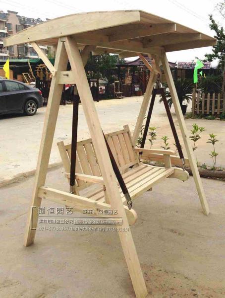 防腐木秋千欣赏一4618 帖子ID:2531-木图网-木结构之家 www.woodpic.cn