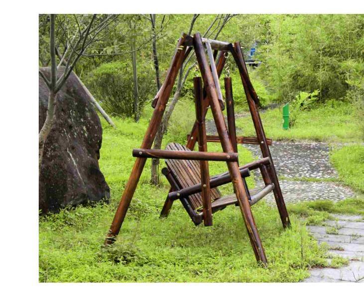 防腐木秋千欣赏二8503 帖子ID:2532-木图网-木结构之家 www.woodpic.cn