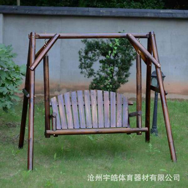 防腐木秋千欣赏三696 帖子ID:2533-木图网-木结构之家 www.woodpic.cn