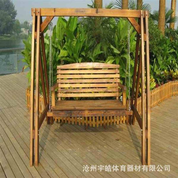 防腐木秋千欣赏三5013 帖子ID:2533-木图网-木结构之家 www.woodpic.cn