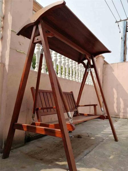 防腐木秋千欣赏四3541 帖子ID:2534-木图网-木结构之家 www.woodpic.cn