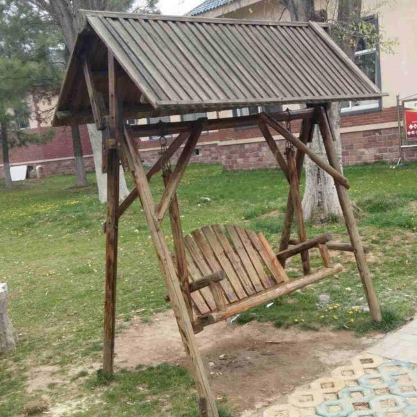 防腐木秋千欣赏四555 帖子ID:2534-木图网-木结构之家 www.woodpic.cn