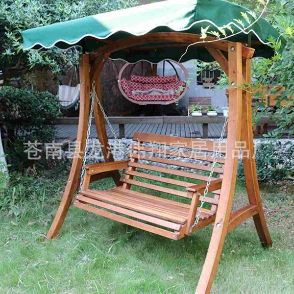 防腐木秋千欣赏六450 帖子ID:2536-木图网-木结构之家 www.woodpic.cn