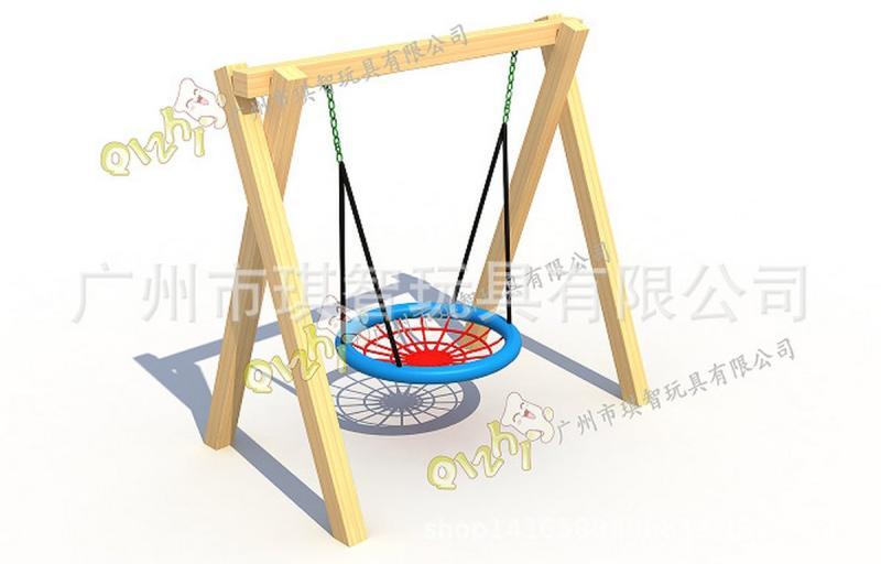 防腐木秋千欣赏七802 帖子ID:2537-木图网-木结构之家 www.woodpic.cn