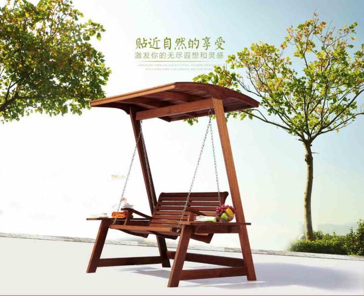 防腐木秋千欣赏七3319 帖子ID:2537-木图网-木结构之家 www.woodpic.cn