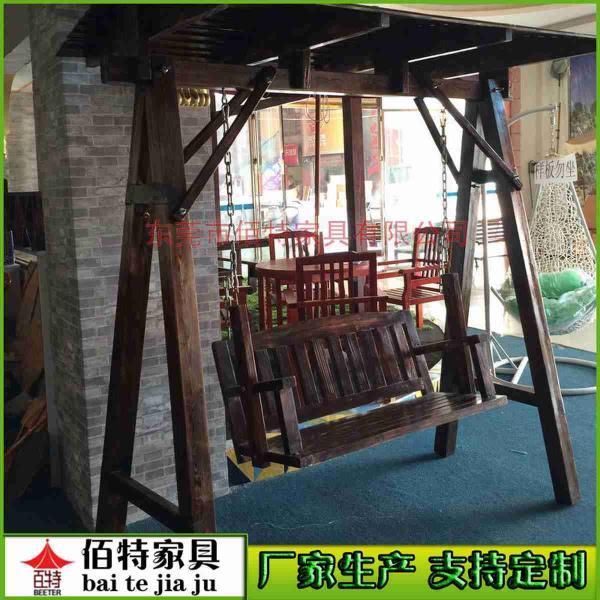 防腐木秋千欣赏八1572 帖子ID:2538-木图网-木结构之家 www.woodpic.cn