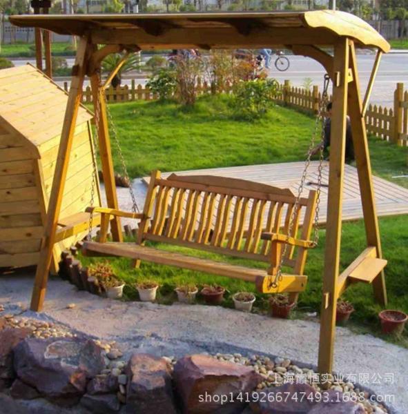 防腐木秋千欣赏九9342 帖子ID:2539-木图网-木结构之家 www.woodpic.cn