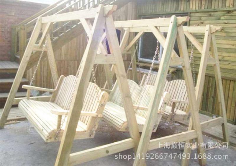 防腐木秋千欣赏十2421 帖子ID:2540-木图网-木结构之家 www.woodpic.cn