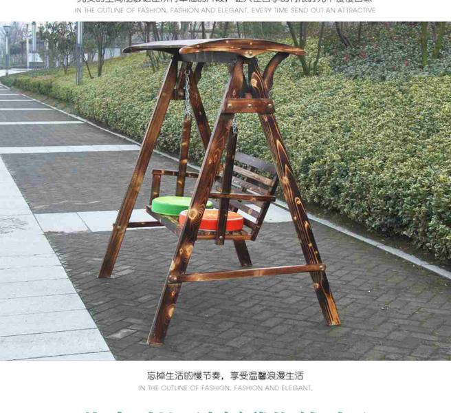 防腐木秋千欣赏十3207 帖子ID:2540-木图网-木结构之家 www.woodpic.cn