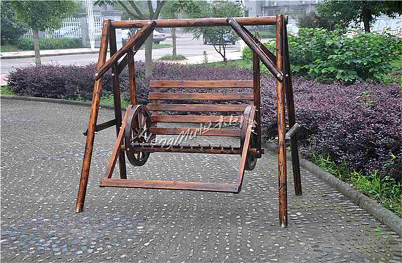 防腐木秋千欣赏十一163 帖子ID:2541-木图网-木结构之家 www.woodpic.cn