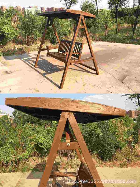 防腐木秋千欣赏十二3983 帖子ID:2542-木图网-木结构之家 www.woodpic.cn
