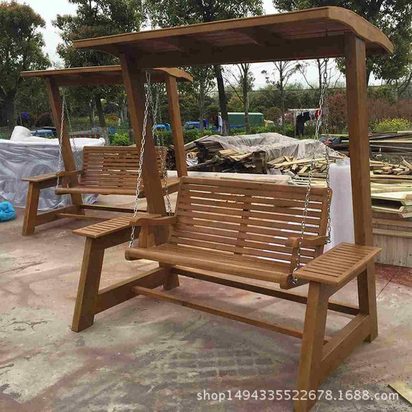 防腐木秋千欣赏十二5351 帖子ID:2542-木图网-木结构之家 www.woodpic.cn