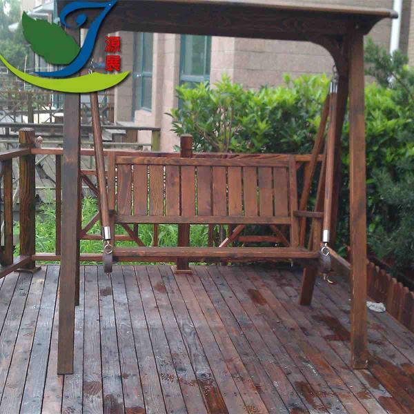 防腐木秋千欣赏十三9115 帖子ID:2543-木图网-木结构之家 www.woodpic.cn